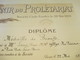 Diplôme/Médaille De Bronze/L'Avenir Du Prolétariat/Soc.Civ./Comité De Paris/Roger LAMY/Boire Fondateur/1927   DIP192 - Diploma's En Schoolrapporten