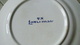 Delcampe - LONGCHAMP CERISES N°28 - 4 Petites Assiettes à Dessert 20cm - Céramique - Décor Cerise Peint Main - Longchamps (FRA)