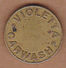 AC -VIOLETTA CARWASH TOKEN - JETON - Monetary /of Necessity