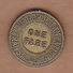 AC -  METROPOLITAN TRANSIT AUTHORITY ONE FARE TOKEN - JETON - Notgeld