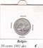 BELGIO   50 CENTS 1901  COME DA FOTO - 50 Cent