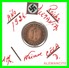 GERMANY, DEUTSCHES.REICH  1924-1936  REICHSPFENNIG  AÑO 1924-D  Bronze - 1 Renten- & 1 Reichspfennig