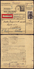 1931 HUNGARY Delivery Note Packet Form Postal Parcel Stationery Revenue Sujet Détérioration FOOD Vignette Label - Colis Postaux