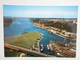 Postcard Lauenburg An Der Elbe Aerial View Ships Shipping Docks Interest My Ref B2952 - Lauenburg