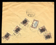 Hungary - Registered Sent Letter From Hormezovasarhely To Szeged 17.04.1919. Verticaly Bent Cover / 2 Scans - Other & Unclassified