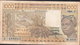 W.A.S. LETTER C BURKINA FASO P307Cd1000 FRANCS 1984  FINE - Burkina Faso