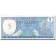 Billet, Surinam, 5 Gulden, 1982, 1982-04-01, KM:125, NEUF - Surinam