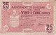 BILLETE DE 25 CTS DEL AJUNTAMENT DE GUISSONA DEL AÑO 1937 (BANKNOTE) - Other & Unclassified