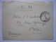 Enveloppe De 1916 Pour Paris Avec Cachet Postes Militaires De Belgique - Peu Commun - Armeestempel