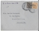 INDIA - 1936 - ENVELOPPE De OKHA => MARSEILLE - 1911-35 Roi Georges V