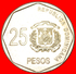 § 2 Sold SABLES: DOMINICAN REPUBLIC  25 PESOS 2010! LOW START NO RESERVE! Luperon (1839-1897) - Dominikanische Rep.