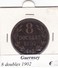 GUERNESEY  8 DOUBLES  ANNO 1902  COME DA FOTO - Guernsey