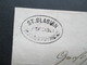 Altdeutschland Bden 1867 St. Blasien Stempel: St. Blasien Postablage Höchenschwald. Seltener Stempel! Faltbrief - Covers & Documents