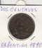 DOS CENTAVOS 1890 - MONETA ARGENTINA - LEGGI - Central America