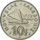 Monnaie, Nouvelle-Calédonie, 10 Francs, 1983, Paris, SPL, Nickel, KM:11 - Nueva Caledonia