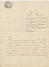 378/25 - Document Sur Papier Fiscal - 11 Février 1815 - Vers Président Du Tribunal 1è Instance De MALINES - 1814-1815 (General Gov. Belgium)