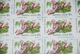 Delcampe - Russia MNH Sc 5687-5691 Mi 5847-5851 Bell Flower, Lily Complete Sheets CV$100.80 - Full Sheets