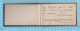 1918 C.O.F. Member Receipt Book - Court Waterloo, Canadian Order Of Foresters - Canada