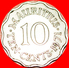 § PORTRAIT: MAURITIUS &#x2605; 10 CENTS 1971! LOW START&#x2605; NO RESERVE! - Maurice