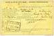 Avis De Réception Chemins De Fer Cachets Gare Et Poste LA HULPE 1905 Vers BRUGES  -- UU757 - Andere & Zonder Classificatie