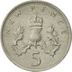 Monnaie, Grande-Bretagne, Elizabeth II, 5 New Pence, 1969, TTB, Copper-nickel - Sonstige & Ohne Zuordnung