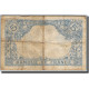 Billet, France, 5 Francs, 5 F 1912-1917 ''Bleu'', 1905, 1912-08-20 - 5 F 1912-1917 ''Bleu''