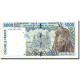 Billet, West African States, 5000 Francs, 1995, 1995, KM:713Kd, TB+ - West-Afrikaanse Staten