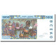 Billet, West African States, 5000 Francs, Undated (1992-2003), Undated - Westafrikanischer Staaten