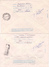 BV6930 ERROR,SHIFT IMAGE, RARE COVERS STATIONERY X2,AIRPLANE,cod. 009/1992 ROMANIA. - Errors, Freaks & Oddities (EFO)