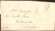 Great Britain 1828 Letter From Ryde (IOW) To Westminster - Full  Letter -  On The Back : London G Postmark - ...-1840 Voorlopers