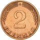 Monnaie, République Fédérale Allemande, 2 Pfennig, 1972, Karlsruhe, SUP - 2 Pfennig