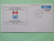 Canada 1989 Military Cover (Cyprus Conflict) From Cyprus (CFPO 5001) - Boat - Map - Storia Postale