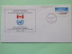 Canada 1989 Military Cover (Cyprus Conflict) From Cyprus (CFPO 5001) - Boat - Map - Brieven En Documenten