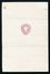 GB STATIONERY EMBOSSED DIE 1872 COLOUR TRIAL VICTORIA - Neufs