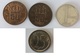 Belgique 1 Franc 1994 - Belgique 50 Centimes 1959 - Belgie 50 Centimes 1964 - Belgique 25 Centimes 1971 - Ohne Zuordnung