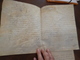 Normandie 12/11/1720 Parchemin Velin Manuscrit Diplôme Es Arts Faculté Caen Guillaume De Prèville Prêtre Bayeux - Diploma's En Schoolrapporten