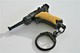 Vintage TOY GUN : LUGER P08 - L=4,5cm - Keychain 1960s - Keywords : Cap - Cork Gun - Rifle - Revolver - Pistol - Tin - Sammlerwaffen