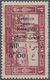 ** Libanon: 1926, War Refugee Relief, 1pi. + 0.50pi. Red, Vertical Blue Overprint (which Was Used For The Vertical Desig - Liban