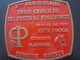 CABASSE FLASSANS Xé AN DRAIO CAVALIERO DEI COSTA DE PROUVENCO-F.F.E.-Équestre Equitation Plaque Souvenir Commémorative - Reiten