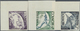 Delcampe - ** Thematik: Olympische Spiele / Olympic Games: 1952, Olympia Helsinki 1 F - 15 F Complete Set In Three IMPERFORATED Col - Autres & Non Classés