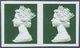 ** Großbritannien - Machin: 1997, Imperforate Proof In Issued Design Without Value On Gummed Paper, Horiz. Pair I - Machins