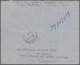 Br Ägypten: 1943. Air Mail Envelope Written From Cairo Addressed To Rhodesia Bearing Great Britain SG 486, 1d Pale Scarl - 1915-1921 British Protectorate