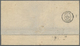 Br Spanien: 1863 (1 Ene) Cádíz A Jerez. 4 Cuartos Mat. RC "3". Uns "Por Tren." Interesante Envuelta. ÷ 1863 (1 Ja - Used Stamps