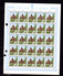 Delcampe - 1967,    œuvres Sociales, Princes Et Princesses, 25x  710 / 715** En Feuilles De 25, Cote 87,50 € - Full Sheets