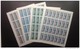 Delcampe - RUSSIA 1987 MNH (**)YVERT5383-5386.SPORTS DE MONTAGNE.L'ALPINISME En 4  Feuilles - Full Sheets