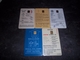 JOLI LOT 5 CLES D'HOTEL A PUCE CHINE T.B.E !!! - Hotel Key Cards