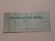 FIRST NATIONAL BANK Of FINDLAY Ohio ( Order ) Anno 1916 ( Zie Foto Details ) !! - Verenigde Staten