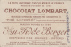 Chromos - Chocolat Thé Lombart - Facteur Poste - Allemagne - Montenegro - Lombart