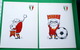 ITALIA COLLEZIONE 6 CARTOLINE UMORISTICHE AS ROMA "FORZA LUPI!" - Verzamelingen