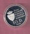 ANDORRA 10 DINARA 1994 SILVER PROOF OLYMPICS CYCLING 1995 - SCRATCHES ONLY ON CAPSEL - Andorra